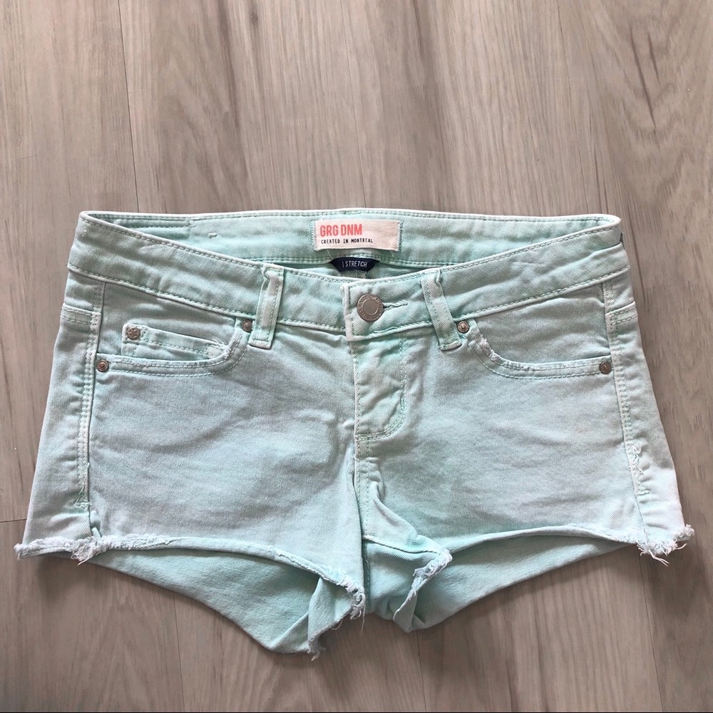 Light Blue Jean Shorts